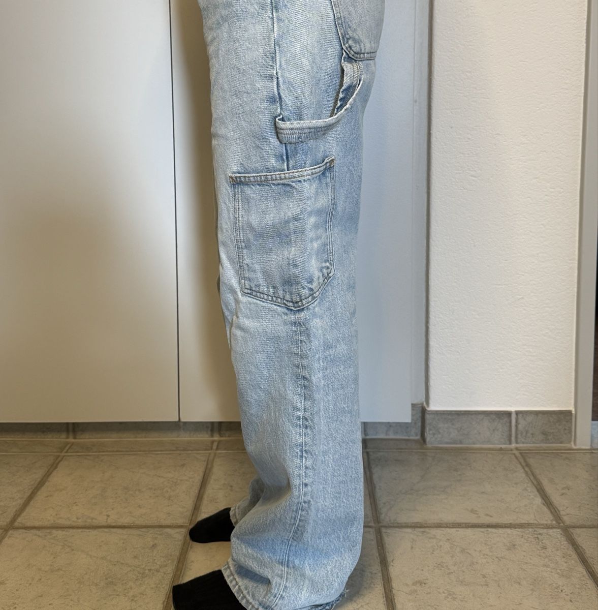 Only Pantalons: Cargo Hose, Blau, Only, Grösse One Size – D'occasion à Flawil par tam_k757 1