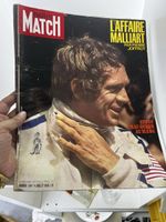Paris Match Numero 1104 de 1970 Steve Mac Queen au Mans