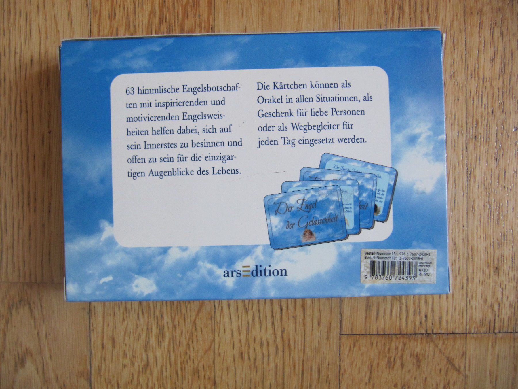 Giochi: Karten-Set:  Engensbotschaften Wegbegleiter Orakelkarten – Nuovo (secondo la descrizione) da Würenlos venduto da Carabella0 2