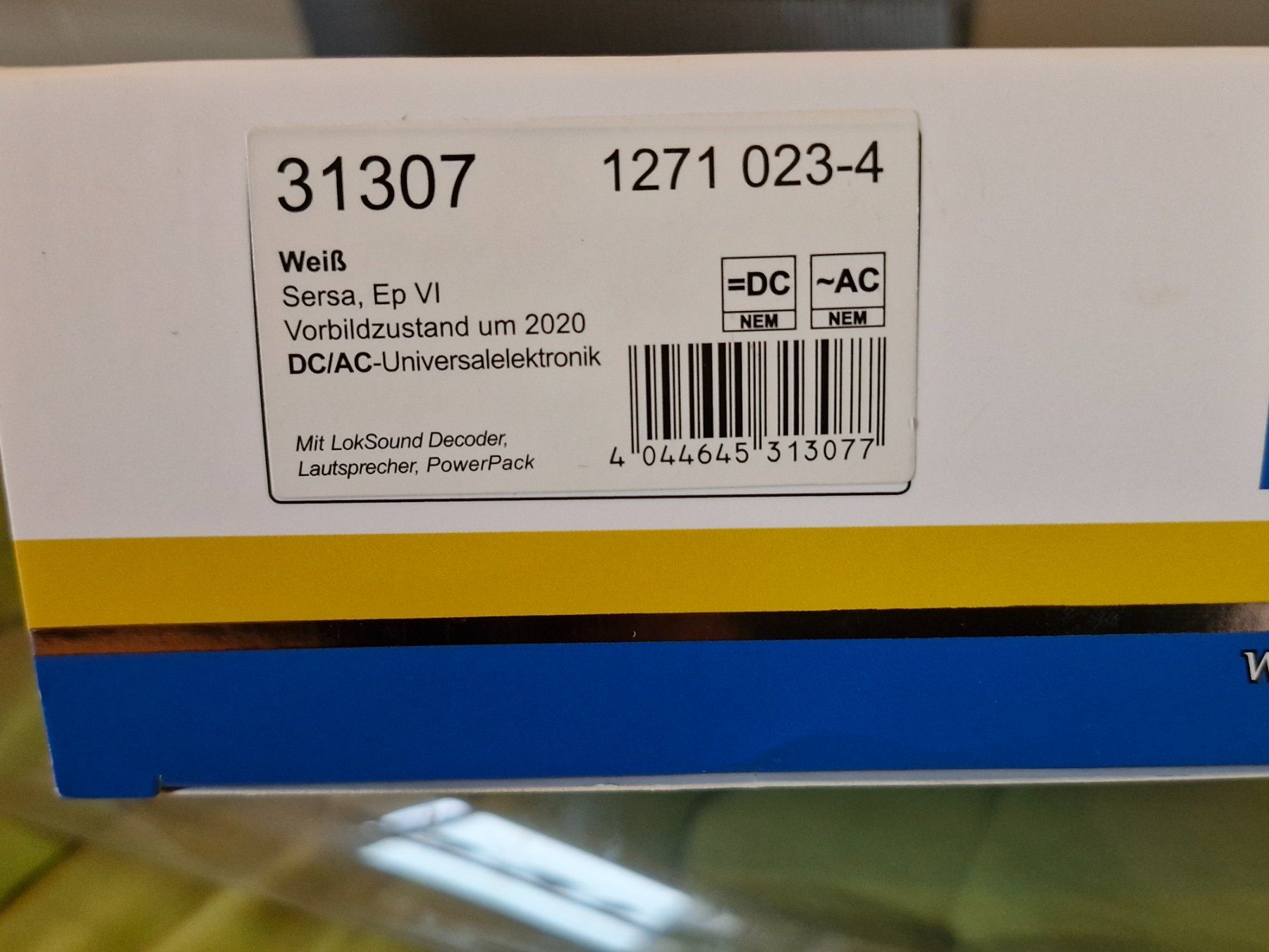 Esu Modellini di ferrovie: Sersa G1000BB der Fa.ESU – Usato da Stans venduto da marlene330 4