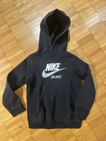 Kinder Nike Hoodie, Schwarz, Gr. XS