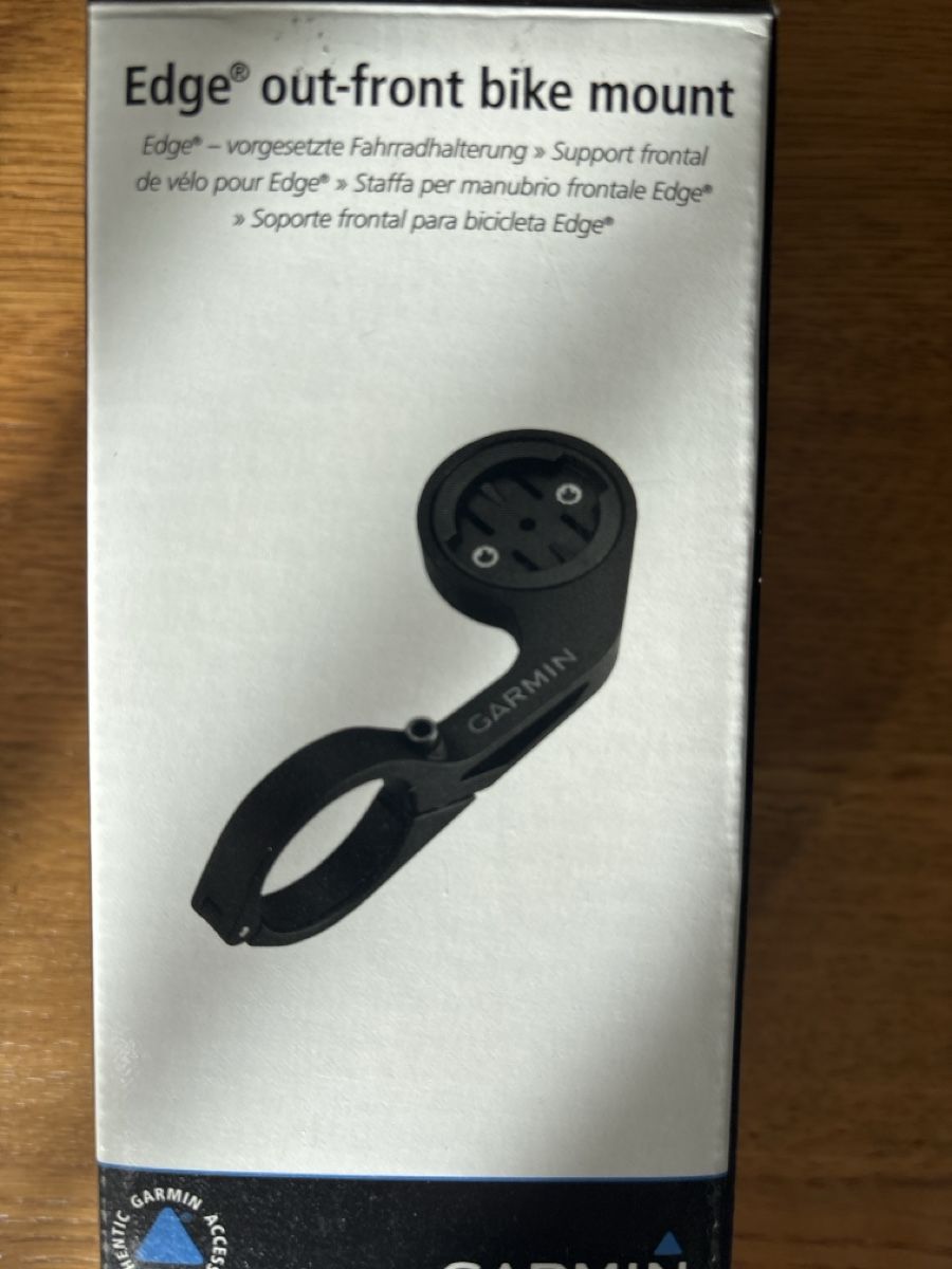 Garmin Fahrradhalterungen: Garmin Edge Halterung – Neu (gemäss Beschreibung) aus Schlieren von triple007