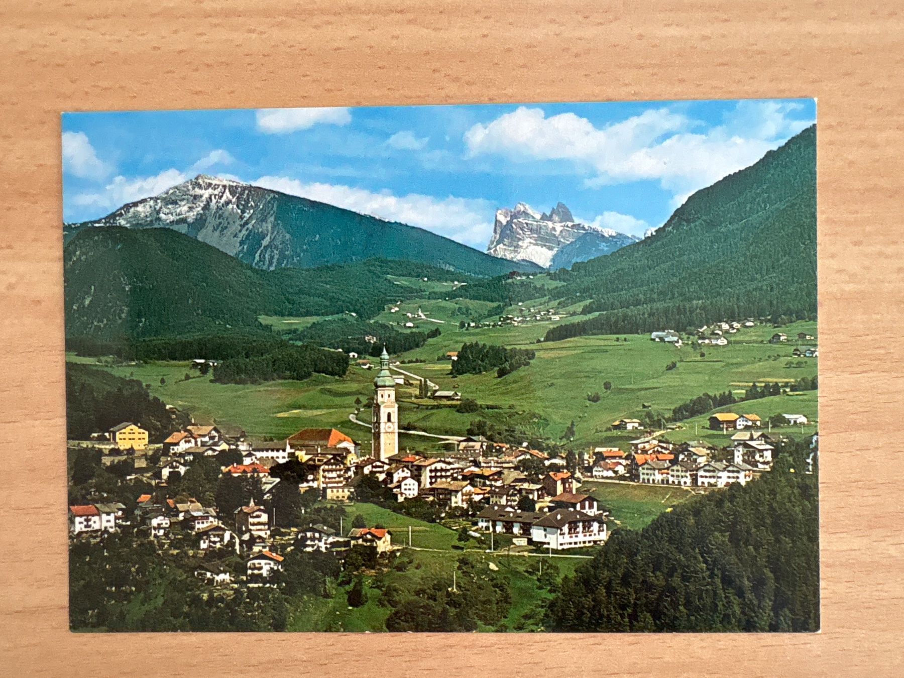Cartoline postali: Ansichtskarte Kastelruth Dolomiten – Usato da Ibach venduto da lisch3