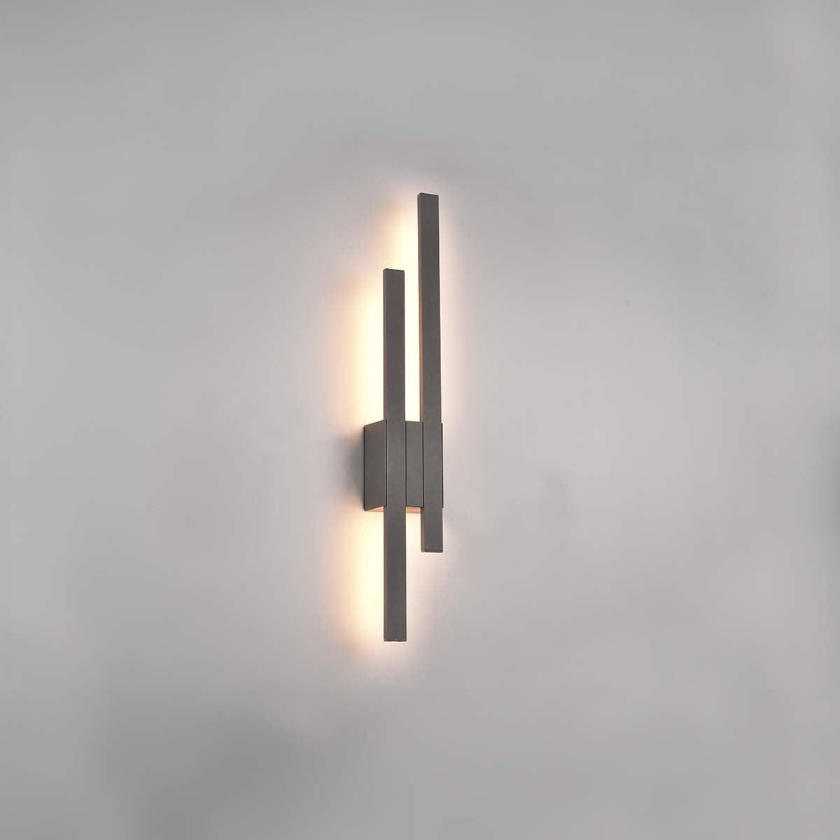 Lampen: LED Wandleuchte, IP54, 61 cm Höhe – Neu (gemäss Beschreibung) aus Kreuzlingen von Smart-Light 2