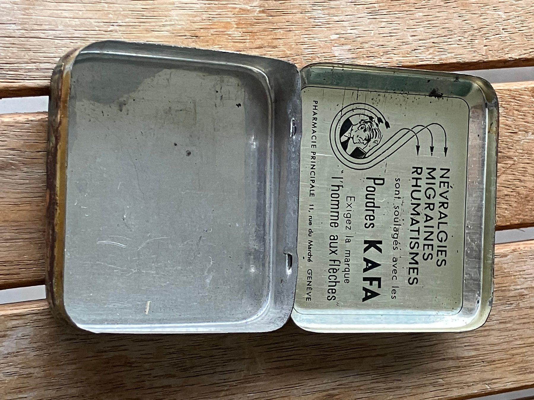 Barattoli: KAFA-Pulver-Blechdose – Usato da Otelfingen venduto da Rettalsch 5