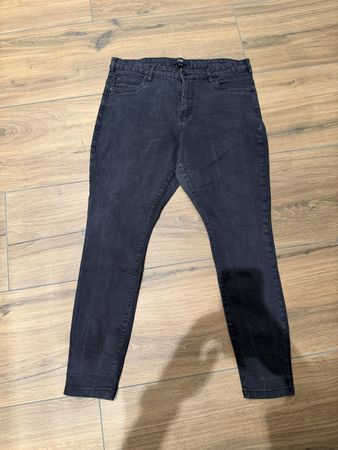 Dunkelgraue Damen Jeans, Grösse 48, Zizzi