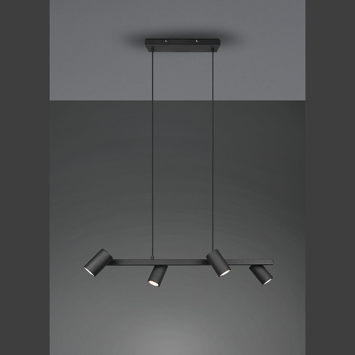 Lampadari & plafoniere: Pendelleuchte, 4 Spots, Schwarz , IP20 – Nuovo (secondo la descrizione) da Kreuzlingen venduto da Smart-Light 5