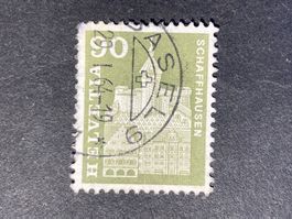 Schweiz 1964 Schaffhausen 90 Vollstempel BASEL 9 29.I.64