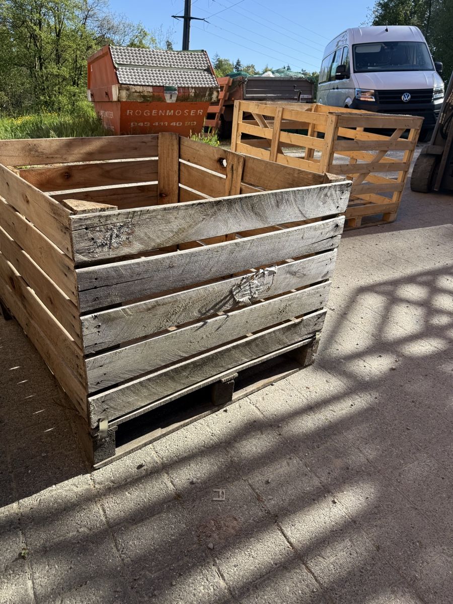 Casse di trasporto: Palettekisten 120x100x 60 oder 80cm – Usato da Neftenbach venduto da silverdust