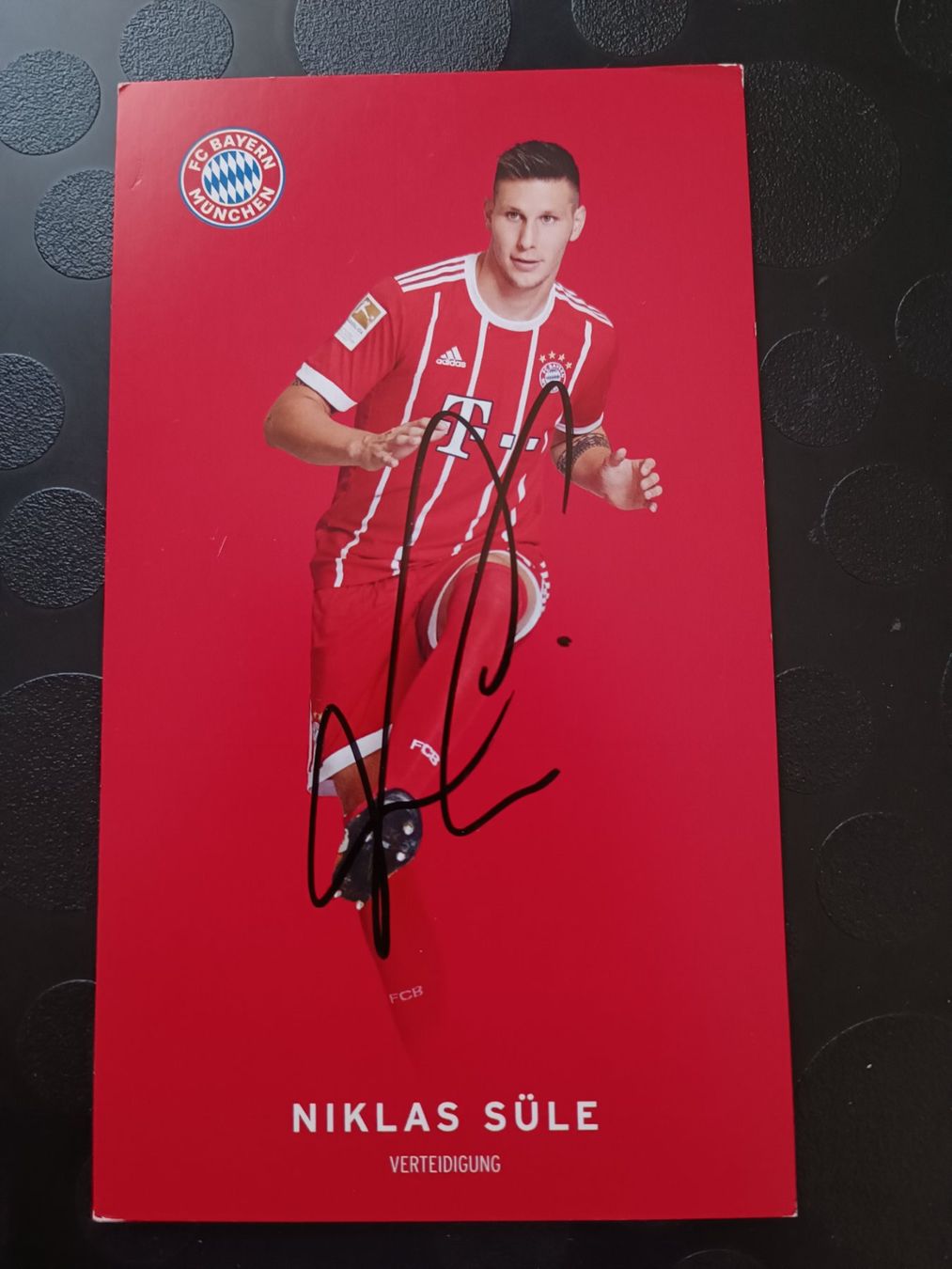 Autogramme: Niklas Süle - Bayern München - handsigniert – Gebraucht aus Menziken von Artographs