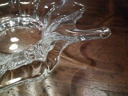 Kristallglas Schale von Sequin Dormann