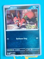 Nickit - Reverse Holo Pokemon Mega Evolution #1.8