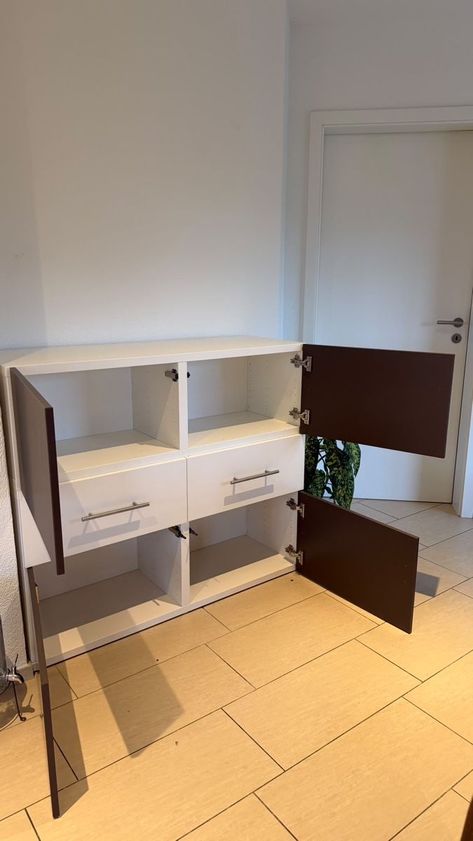 Scaffali: Regal Double sideboard white&brown – Usato da Zürich venduto da Buymore93 1