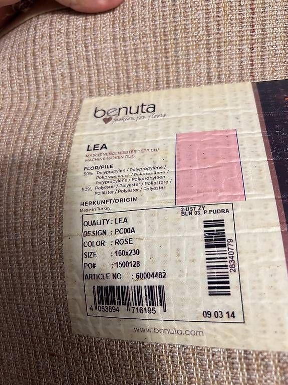 Tappeti: Teppich Benuta 160x230 Rose – Usato da Herznach venduto da At_Jazz_23 1