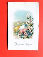 Carte postale, CP, Joyeuses Pâques 13,6 x 8,6 cm, 1920