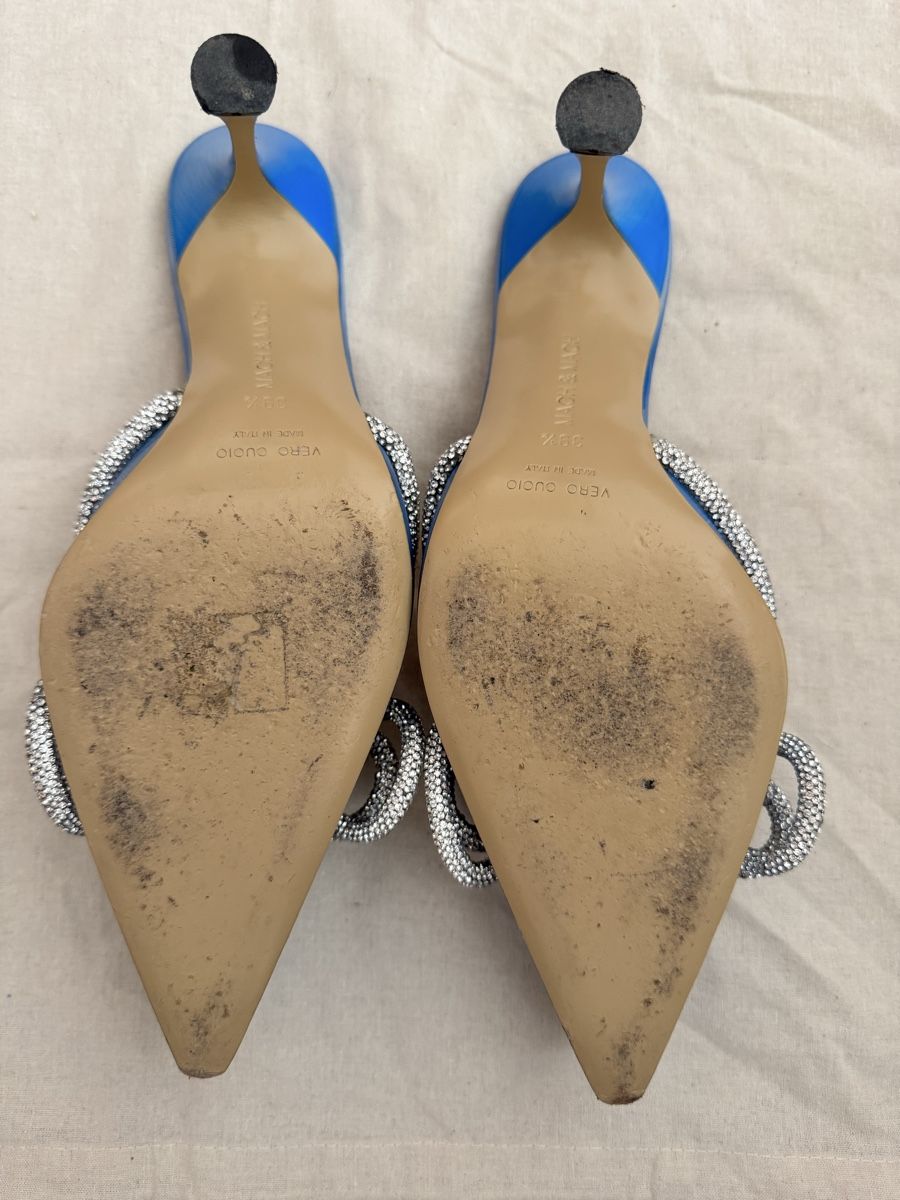 Scarpe da donna: MACH & MACH BLUE MULES – Usato da Zürich venduto da won_b75s 1