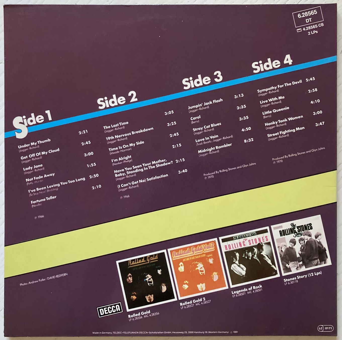 Dischi in vinile: ROLLING STONES - THE ROLLING STONES IN CONCERT – Usato da Bottens venduto da hotter-than-hell 1