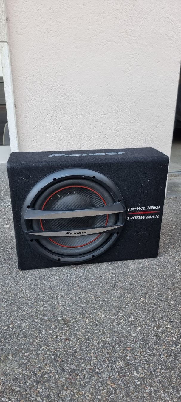 Pioneer Casse acustiche: Pioneer Subwoofer TS-WX305B – Usato da Winterthur venduto da Cascimat 3