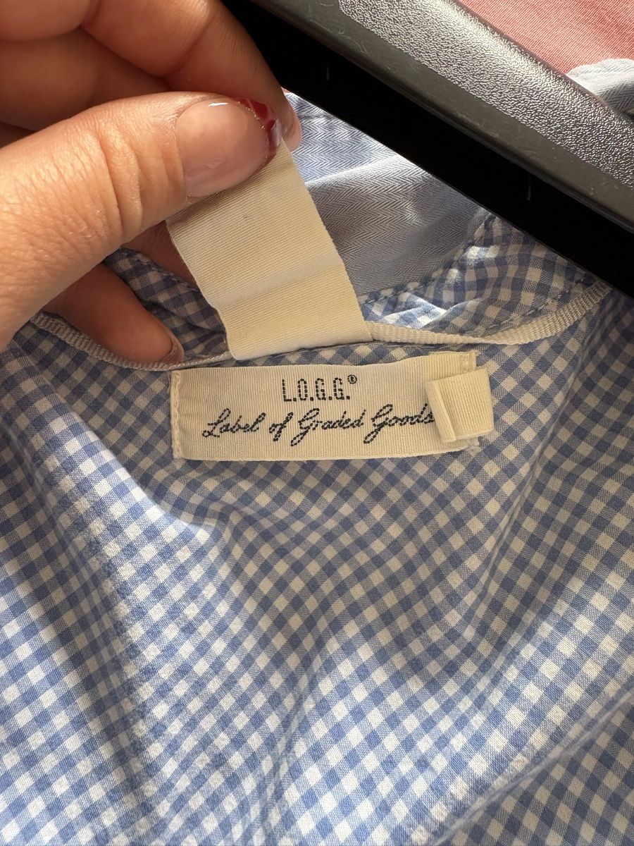 Camicette: Damen Bluse L.O.G.G. hellblau kariert Grösse 40 gebrauch – Nuovo (secondo la descrizione) da Schüpfen venduto da ani_gj8r 2