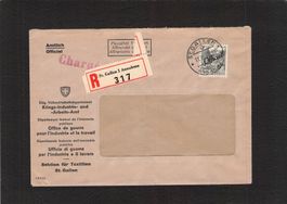 Eidg. VD , Kriegs-Industrie u. Arbeit , Dienstmarke Nr. 54