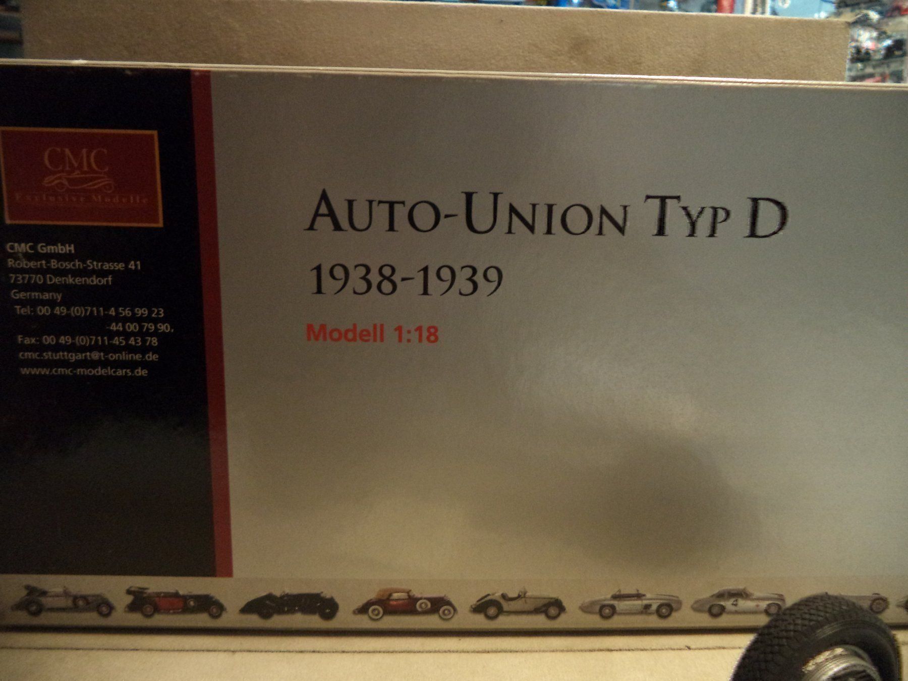 Modellini d'auto: CMC Rarität Auto-Union TYP D 1:18 – Nuovo e nell'imballaggio originale da Rieden AG venduto da Wirth03 7