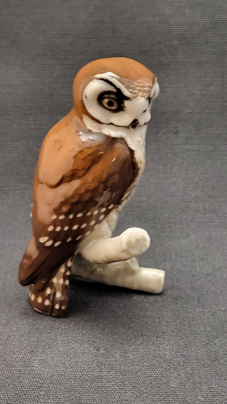Hutschenreuther Statuette: Porzellan-Eule HUTSCHENREUTHER – Usato da Basel venduto da spinne02 5
