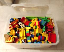 Lot LEGO DUPLO 12kg Vintage Récent - sets voiture perso