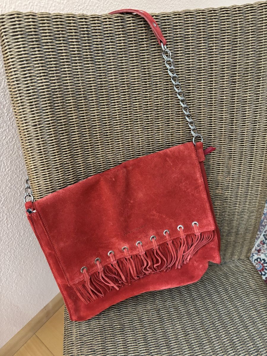 Longchamp Borse da donna: Longchamp Tasche mit Fransen – Nuovo (secondo la descrizione) da Pratteln venduto da sab_whk9