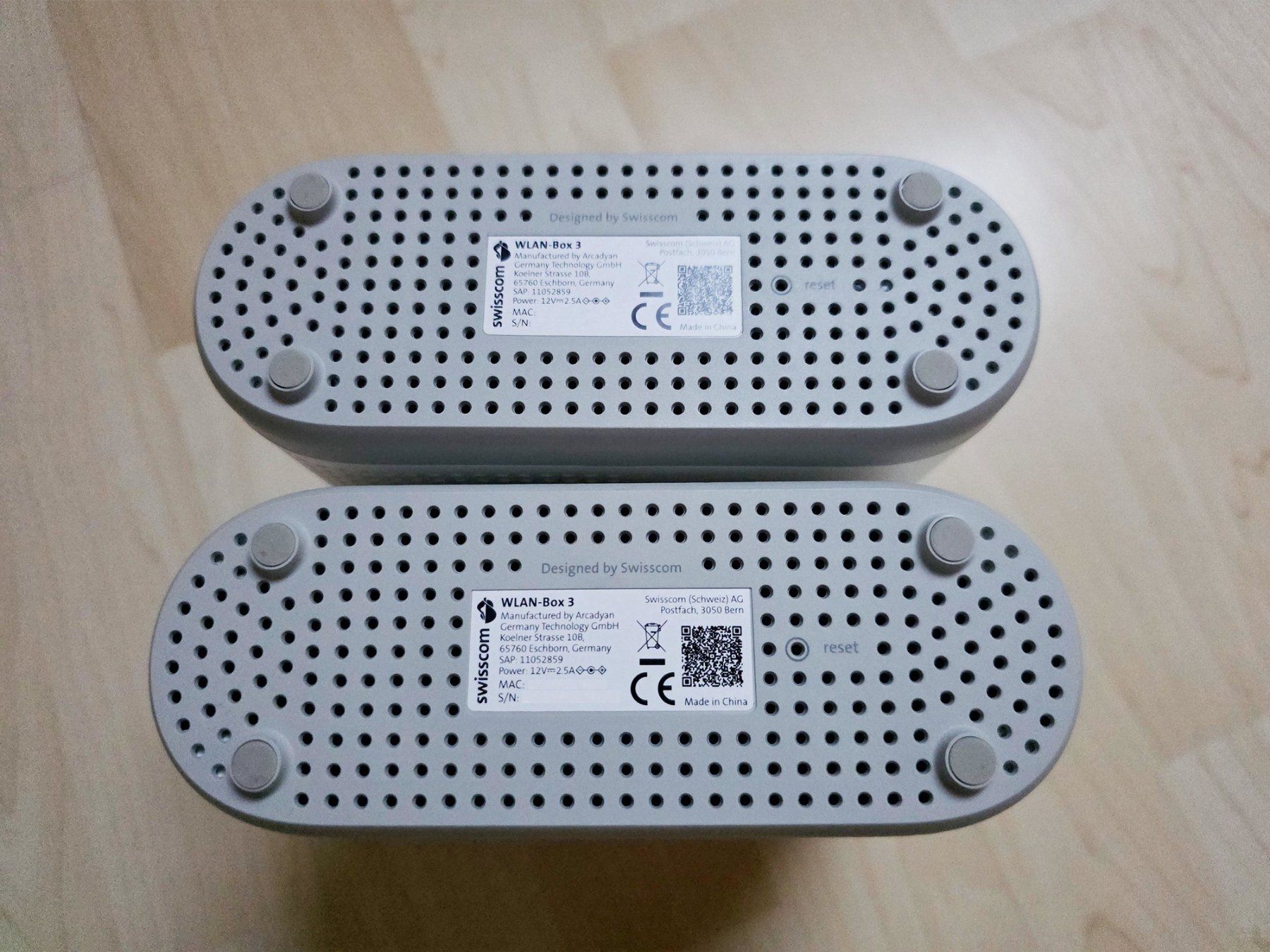 Swisscom Wlan: Swisscom WLAN-Box 3 Mesh Repeater Set (2 Stk.) – Gebraucht aus Kleinbösingen von neeschi 2