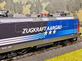 Märklin 37306 __ SBB Re 4/4 _ Zugkraft Aargau __ digital mfx