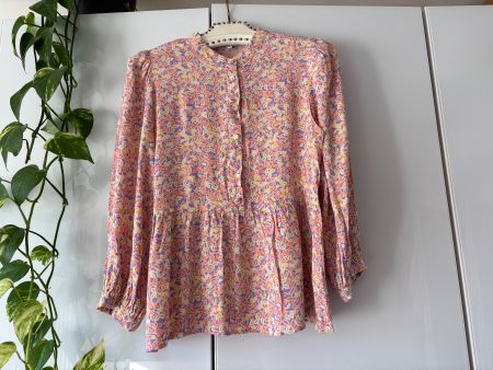 MBYM Bluse in Pastellfarben Gr. S