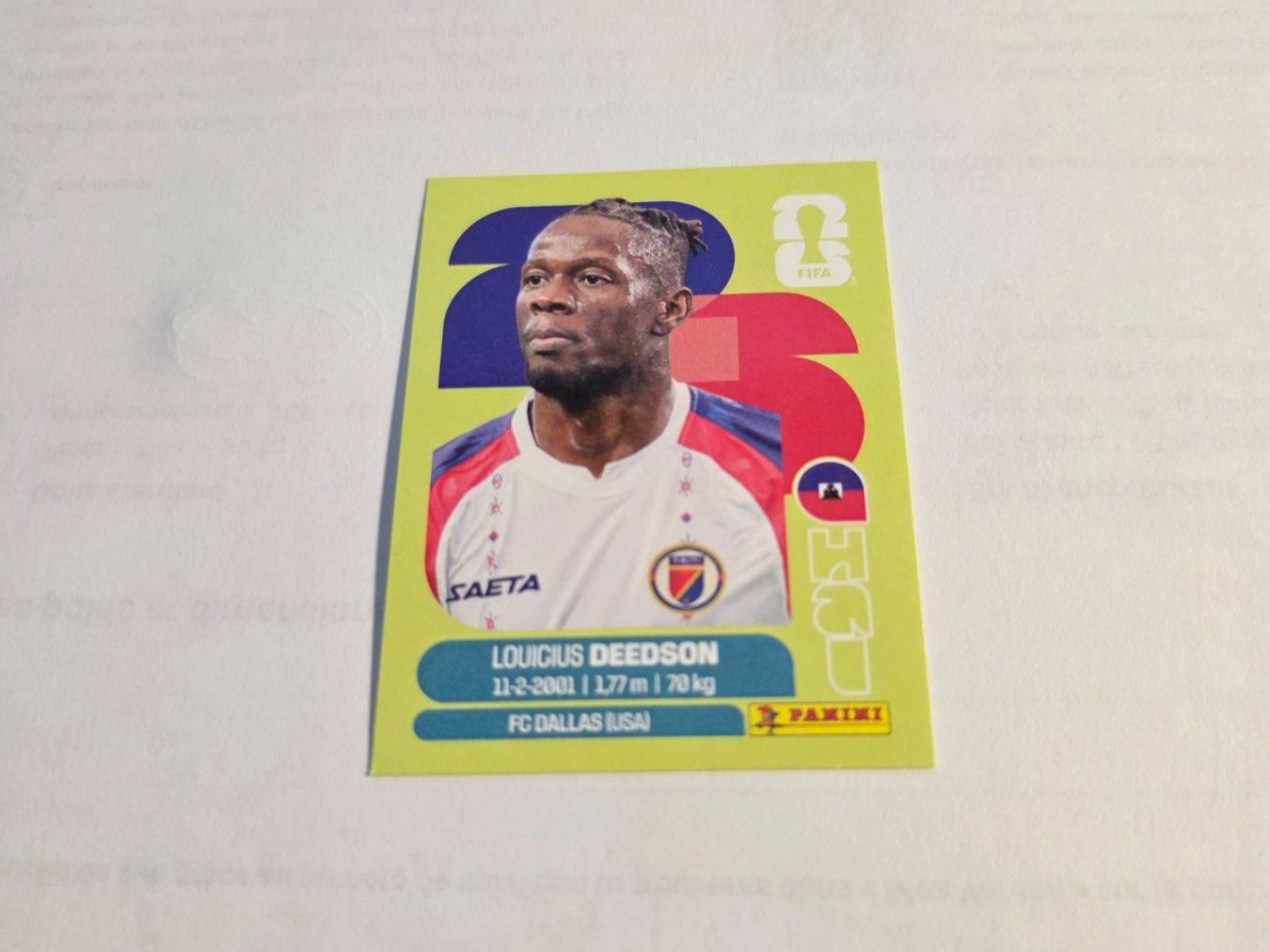 Panini Carte collezionabili: Panini  2026 LOUICIUS DEEDSON HAI 19 – Nuovo (secondo la descrizione) da Grand-Lancy venduto da Seo67