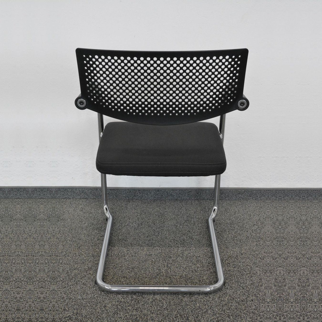 Vitra Sedie: Vitra Visavis 2 Freischwinger - Stapelbar - Anthrazit - mit – Usato da Schönenwerd venduto da mcofficeshop 4