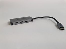 SITECOM CN-385 USB Hub, 4 Port, Silber