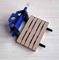 Palettengabel, passend für Bruder Traktoren, inkl. Palette