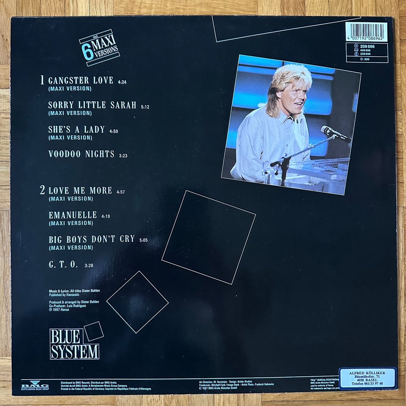 Dischi in vinile: LP - Blue System – Walking On A Rainbow – Usato da Breganzona venduto da Onairda75 1