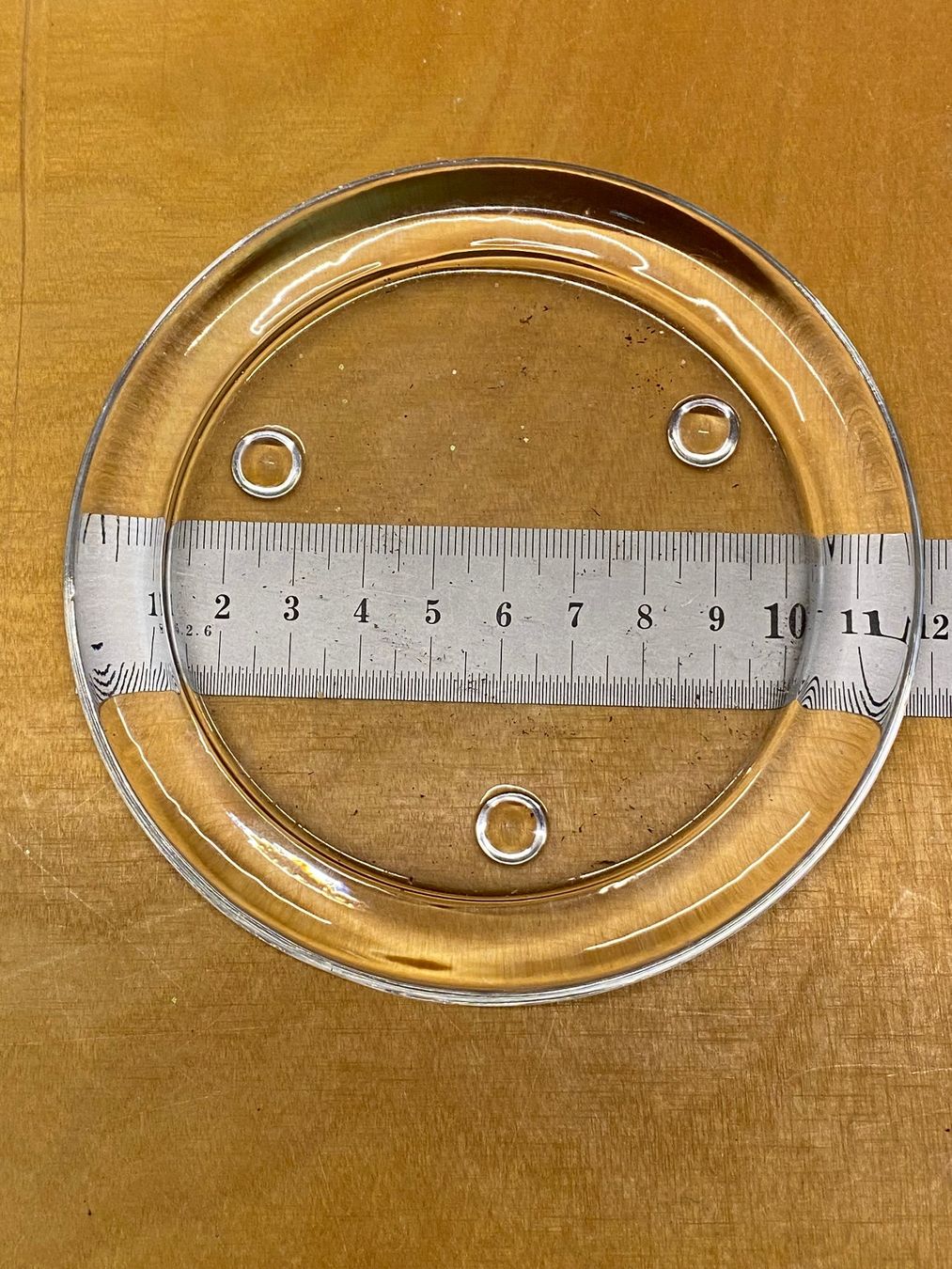 Untersetzer: Glas Untersetzter für Kerzen – Gebraucht aus St.Gallen von kingsamas