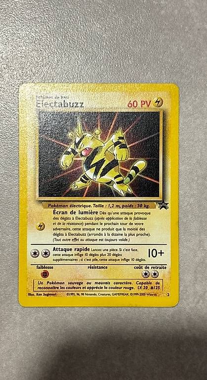 Sammelbilder & Trading cards: POKÉMON - PROMO ELECTABUZZ (FR)  – Neu und originalverpackt aus bellinzona von Emanuelearrighi