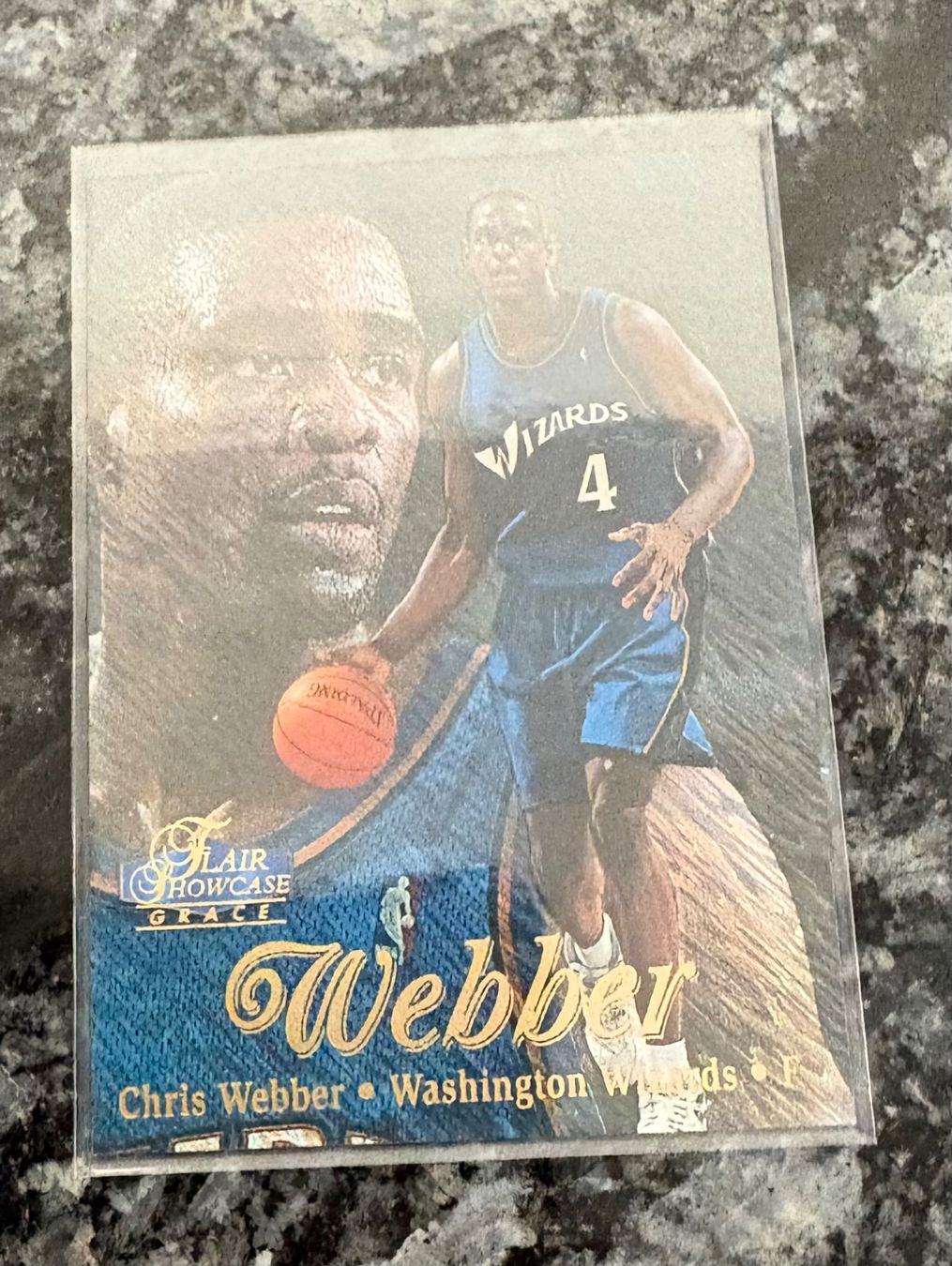 Nba Carte collezionabili: NBA Chris Webber Flair Showcase 97/98 Row 1 Card – Nuovo (secondo la descrizione) da Muttenz venduto da joba23
