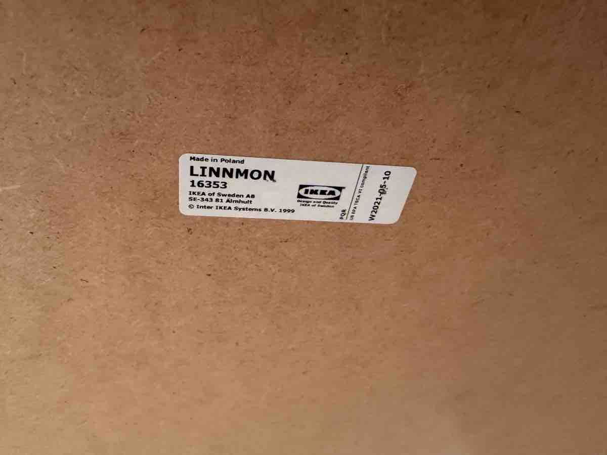 Ikea Tavoli: Esstisch IKEA Linnmon Weiss Holz – Usato da Dübendorf venduto da car_gr6k 3