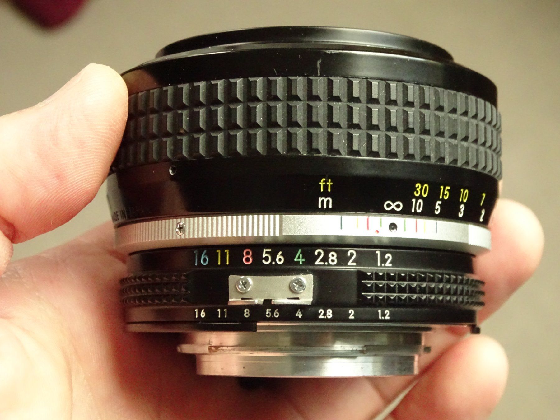 Nikkor Objectifs: Nikkor 50mm f 1.2 – D'occasion à Hirzel par Musicman03 3