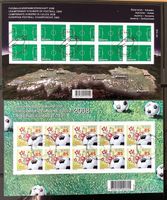 2008 Schweiz - Europa Fussballmeisterschaft 2 Kleinbogen ET