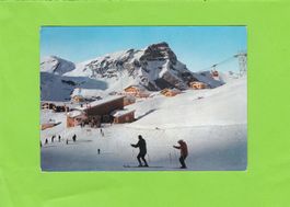 Wintersportplatz Melchsee-Frutt, belebt