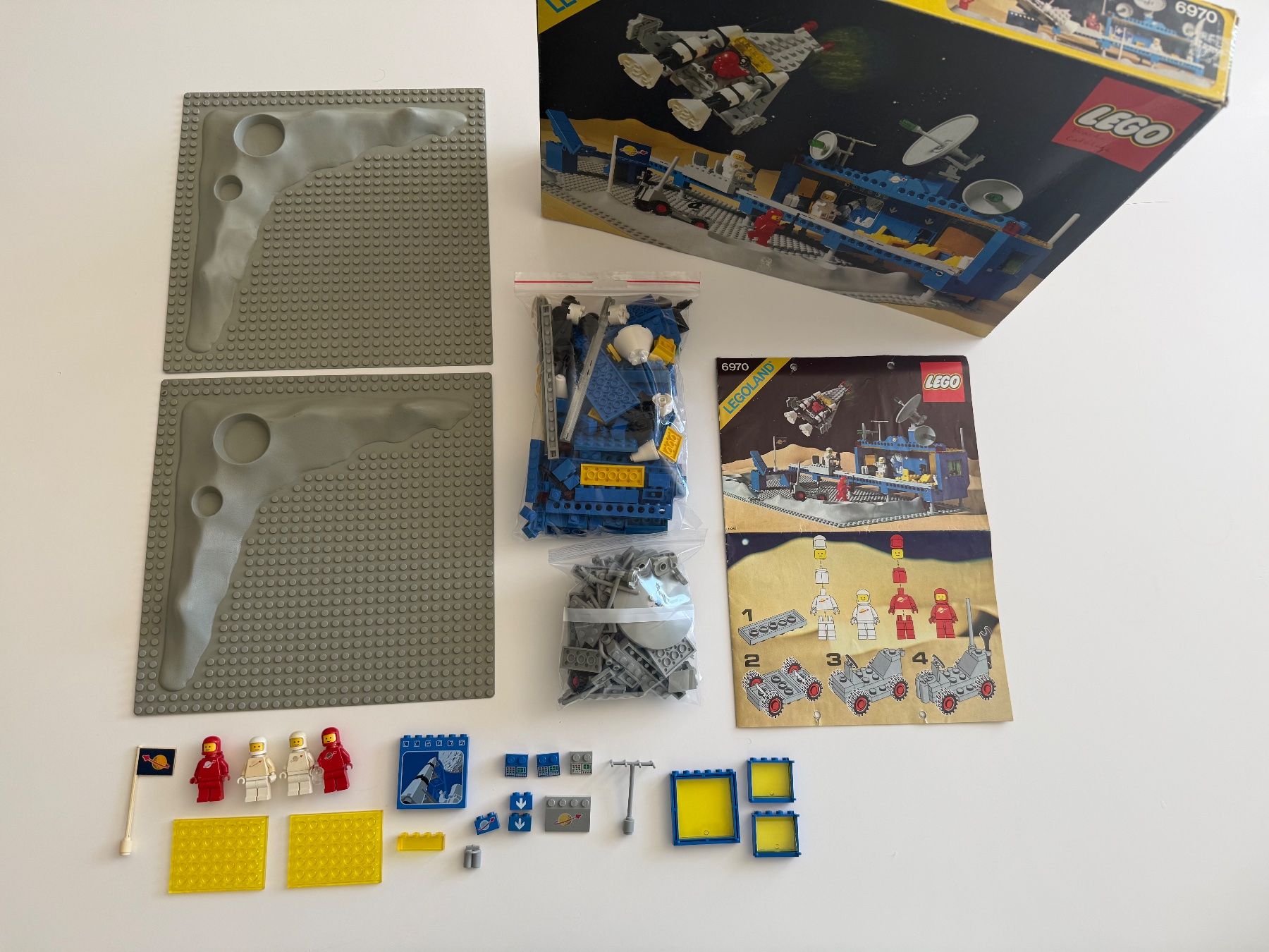 Lego Kit di costruzioni: LEGO Classic Space 6970 Beta-1 Command Base - Jahr 1980 – Usato da Burgdorf venduto da Pistar 2