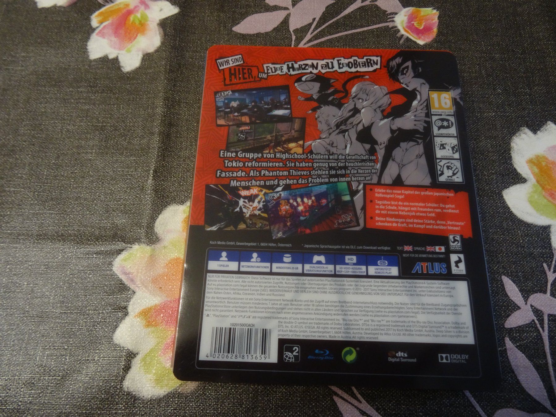 Sony Giochi: Persona 5 Steelbook PS4 – Usato da Olten venduto da Disc-Ausverkauf 1
