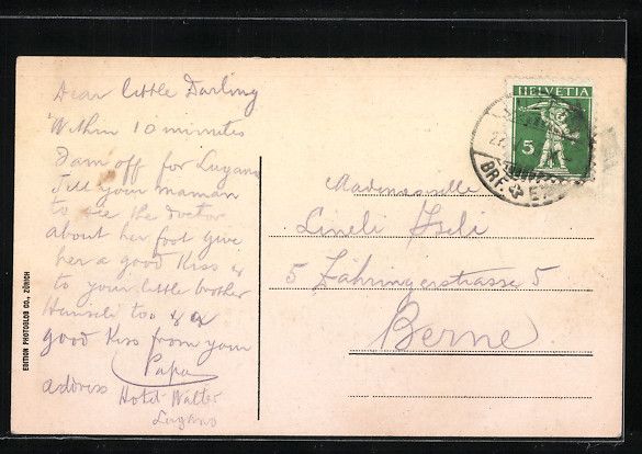 Cartoline postali: Dampfer Schiller auf dem Vierwaldstätte – Usato da Berlin venduto da bartko-reher 1