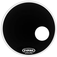 Evans 18' Onyx Coated Black Bass Drum Resonant Head