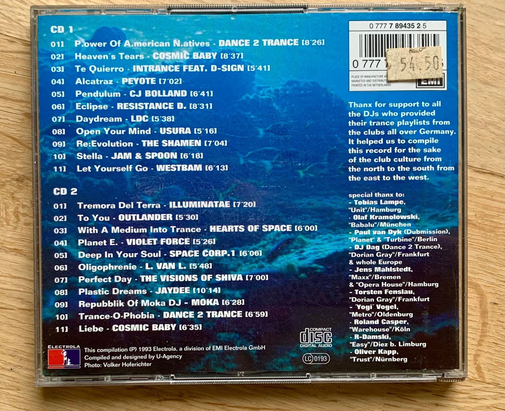 CD: Tour de Trance – Usato da Zürich venduto da Fieber 1
