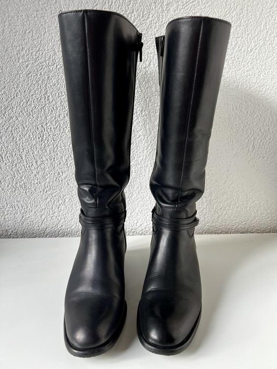 weitschaftstiefel schwarz 41