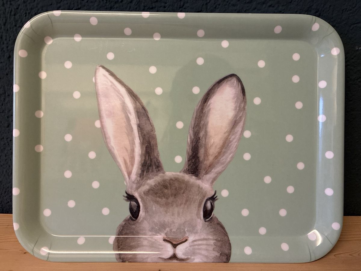 Migros Piatti di portata: Serviertablett mit cutem Hase, Sage – Nuovo (secondo la descrizione) da Zürich venduto da Annie_Broad 2